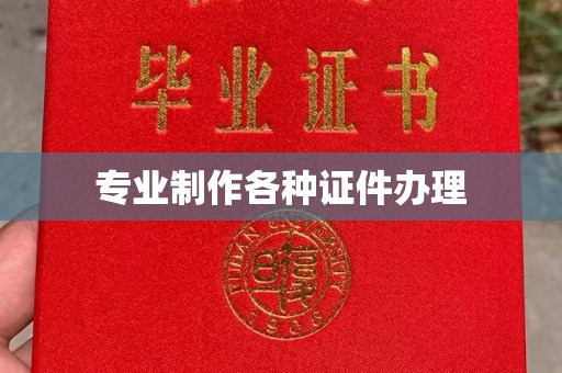凌河专业制作各种证件办理